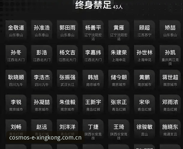 足协第三批禁足名单深度解读：中国足球反腐风暴下的行业观察指南
